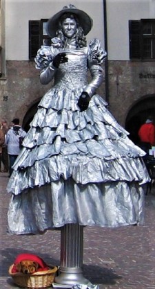 Living Statue, Innsbruck, Photo by cjverb (2009)
