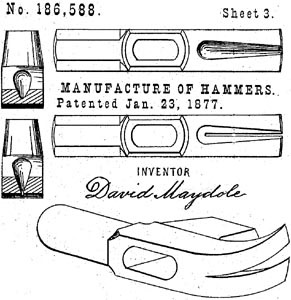 David Maydole U.S. Patent (1877)