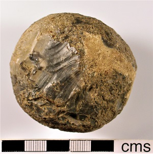 Prehistoric Hammerstone, British Museum, Wikimedia Commons