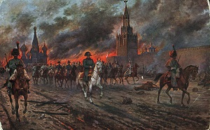 Fire of Moscow (1812) by Viktor Mazurovsky, Wikimedia Commons