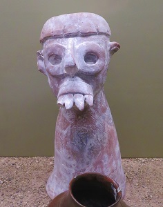 Tláloc Incense Burner, Milwaukee Public Museum, Photo by cjverb (2017)