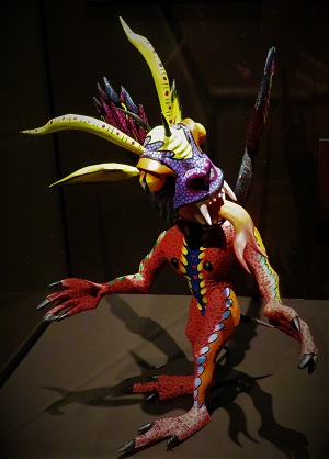 Chupacabra by T. Viguera, Grand Rapids Public Museum, Photo by cjverb (2018)