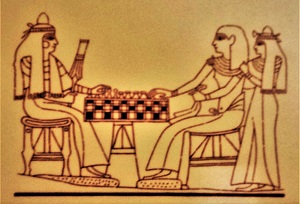 Couple Playing Senet, Royal Ontario Museum, Photo by cjverb (2016)
