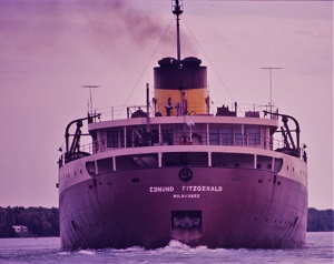 Edmund Fitzgerald, Photo by Greenmars (1971), WikiMedia Commons