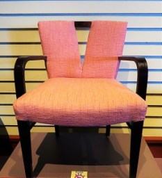 Plunging Neckline Chair (1950), Grand Rapids Public Museum, Photo by cjverb (2018)