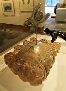 Blanket Toss by J. Q. Faber (2002), Dennos Museum Center, Photo by cjverb (2018)