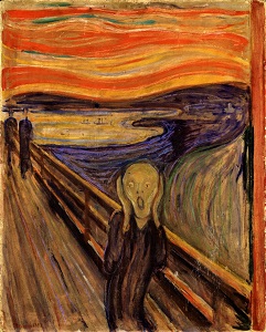 The Scream (1893) by Edvard Munch, National Gallery of Norway-300px