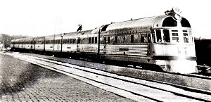Burlington Zephyr (c1940), WikiMedia Commoms