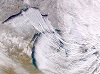 Lake-Effect Snow Blowing over the Great Lakes, Photo by SeaWiFS Project, NASA, Wikimedia Commons-100px