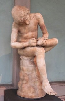 Spinario, Roman (1st Century BCE), Uffizi, Photo by cjverb (2019)