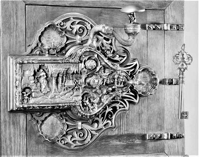 Iron Lock &amp; Key (1911) by Frank Koralewsky, Art Institute of Chicago-400px