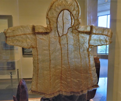 Yup'ik Eskimo Gut Parka (c1920), Neville Public Museum, Photo by cjverb (2018)