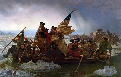 Washington Crossing the Delaware (1851) by Emanuel Leutze, Metropolitan Museum of Art, Wikimedia Commons